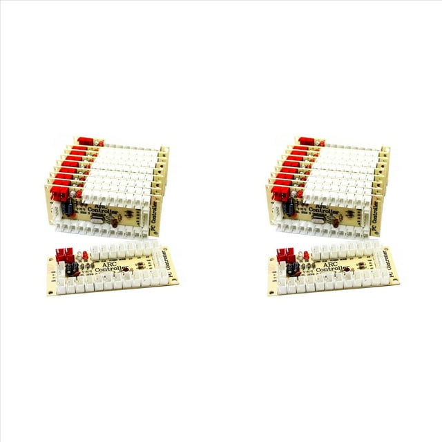 20 Piezas ARC968 Placa Controladora USB para Controlador de Joystick de Juego para Codificador de Botón con Retardo Cero