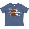 thumbnail image 3 of Inktastic It Moose Be Love with Cute Moose Boys or Girls Baby T-Shirt, 3 of 5