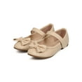thumbnail image 5 of New Girl Floricienta Camila-07K Snakeskin Round Toe hook and loop Mary Jane Bow Flat, 5 of 5