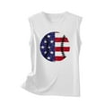 thumbnail image 4 of Wycnly Tank Top for Women Tank Tops Women Breathable Comfy Basic Fit Tank Blouses Trendy Baseball Print Sleeveless Shirts Ladies Sleeveless Shirt, 4 of 5