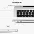 thumbnail image 3 of MacBook Air Apple M1 8 core GPU 8GB 256GB Plata, 3 of 5