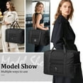 thumbnail image 4 of TRANSLINK Foldable Travel Duffel Bag 32L Waterproof Weekender Overnight Gym Bag for Women Men Tote Handbag for Work Travel Nurse, 4 of 13