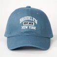 thumbnail image 1 of Baseball Caps Unisex City Hat with Embroidered Distressed Washed and Adjustable Fit for Everyday Wear, 1 of 3