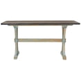 thumbnail image 2 of Kings Brand Arland Grey / Blue Wood Counter Height Rectangle Kitchen Dinette Dining Table, 2 of 7