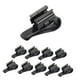 thumbnail image 4 of 10 piezas de clip de montaje para tubería de agua de pecera, accesorios para acuario de diámetro 8-16 Negro, 4 of 8