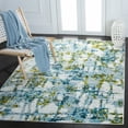 thumbnail image 2 of SAFAVIEH Skyler Langston Distressed Area Rug, Teal/Green, 4' x 6', 2 of 8