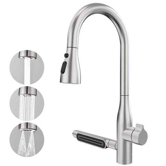 Kitchen Faucet with Pull Down Sprayer Tall Single Handle High Arc Kitchen Sink Faucet Faucet for Kitchen Sink