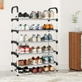 thumbnail image 6 of YOYTOO 5 Tier Shoe Rack, Stackable Metal 15 Pairs Shoes Organizer Storage Shelf for Closet Door Entryway, 6 of 10