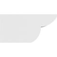 thumbnail image 3 of Ekena Millwork 4"W X 6"H X 12"L Standard Crestline Architectural Grade PVC Rafter Tail, 3 of 4