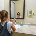 thumbnail image 6 of Toothbrush Frame Set, Non Punching Rinse Cup Storage Rack, Toothpaste Cream Holder with Tool Frame, Wall Mounted Bathroom Organizer for Oral Care and Personal Hygiene Supplies, by UKHCCC, 6 of 9
