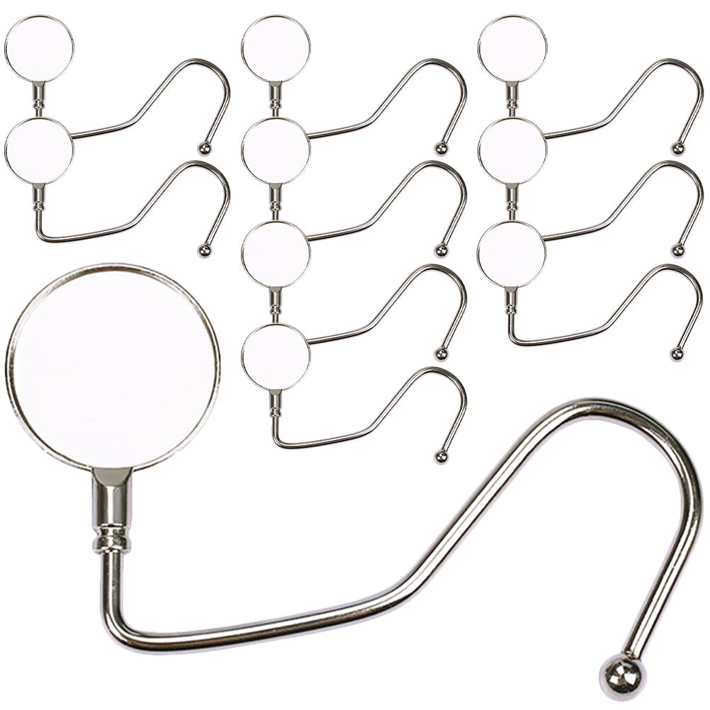 10Pcs Purse Hook Hanger Purse Table Hook Holder Bag Hanger Table Hook