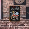 thumbnail image 3 of 20x30cm Retro belleza motocicleta hojalata pintura Vintage pared signo habitación Decoración Tmvgtek Para estrenar, 3 of 9