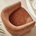 thumbnail image 5 of Verity Chenille Dining Armchair in Rust, 5 of 10
