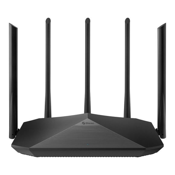 Repetidor Router Wi-Fi 6 Steren 2,4 GHZ y 5 GHZ hasta 100 m de cobertura