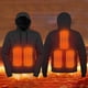 thumbnail image 5 of Hombres Acogedores Mujeres Harajuku Sudaderas USB Recargable 3 Niveles de Calor para el Invierno, 5 of 9