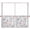 Oceanyox7215, variant on Summer Ocean Sheer Curtains for Bedroom Living Room Window Tier Curtain 24 Inch Length, Rod Pocket Voile Drapes Kitchen Curtains Small Half Window 2 Panels Sea Turtle Starfish Coral Shell Seahorse
