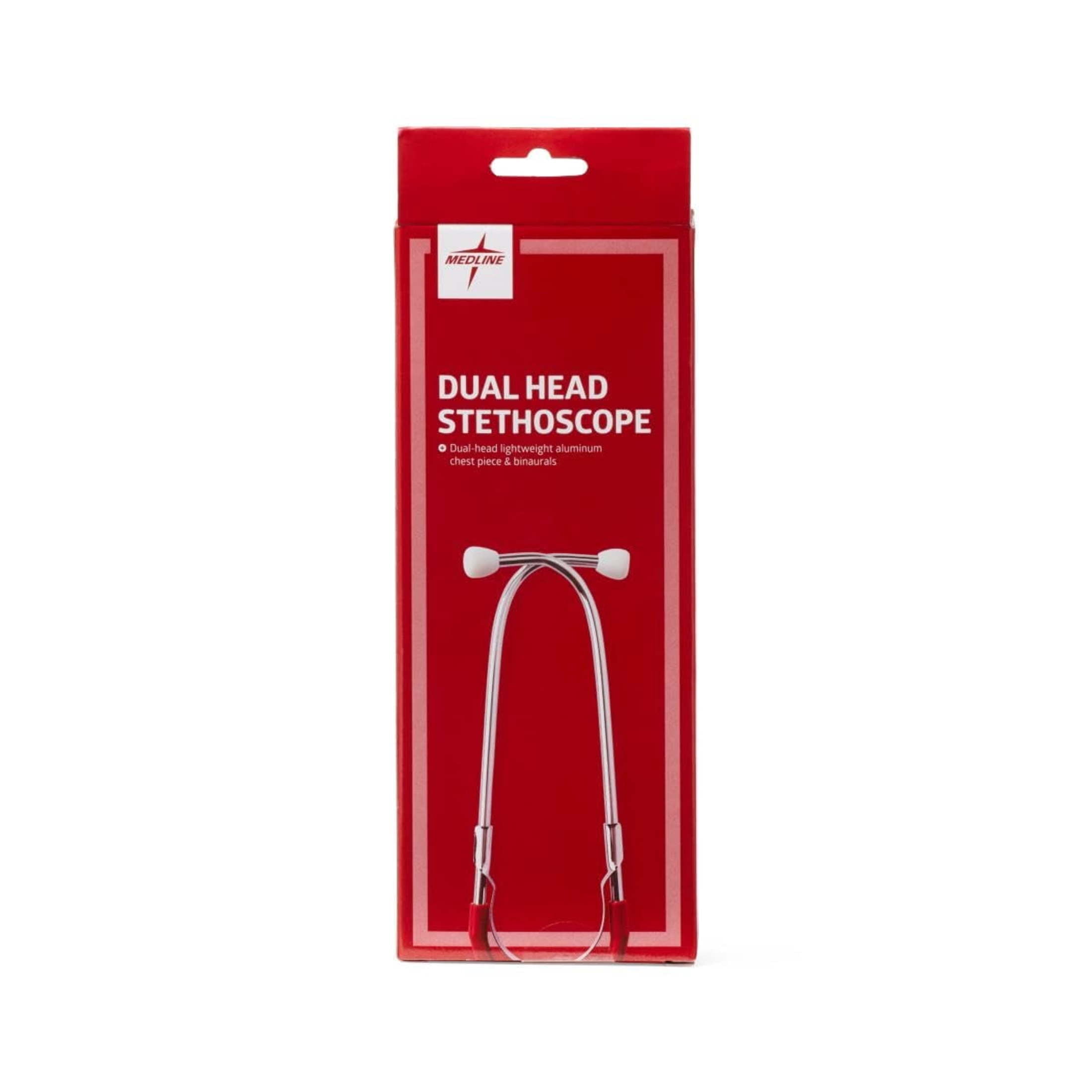 Dual-Head Stethoscopes, Red