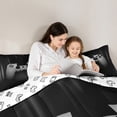 thumbnail image 5 of Homewish Gaming Gamer Teens Queen Comforter Set, Grey Game Controller Bedding Sets, Futuristic Game Console Reversible Bedding Comforter Set, Microfiber Bedroom Decor, 3-Piece, 5 of 8