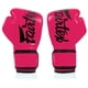 thumbnail image 4 of Guantes de boxeo Fairtex BGV14 Muay Thai de microfibra rosa/negro, 14 oz, 4 of 5