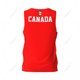 thumbnail image 5 of Camiseta deportiva de baloncesto para hombre con la bandera de Canadá, para correr, fitness, multifunción, sin mangas, con nombre personalizado exclusivo, 5 of 5