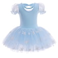 thumbnail image 3 of Girls Princess Ballet Dress Leotards Skirted Tutu Dancewear Christmas Party Fancy Costume, 3 of 5