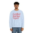 thumbnail image 5 of Ketchup Expert Sweatshirt Gifts Crew Neck Shirt Long Sleeve Unisex, 5 of 7