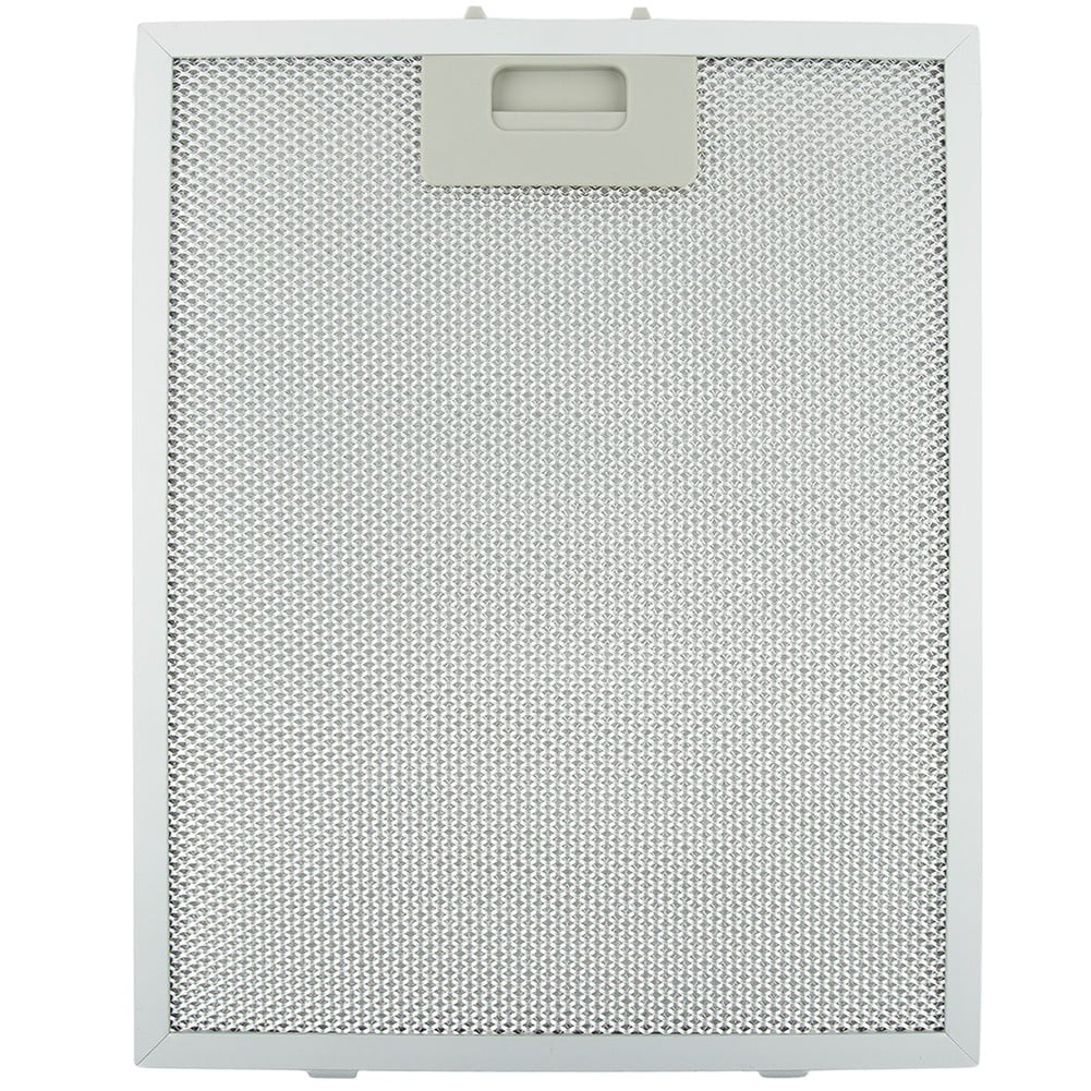 4PCS Silver Aluminum Range Hood Grease Filter 320x260x9 mm Exhaust Fan Filter