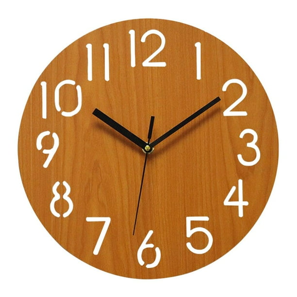 Reloj de pared de decorativo hogar Numeros arabigos 2 Gloria Reloj de pared para sala de estar Walmart en linea