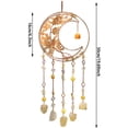 thumbnail image 3 of Tree of Life Dream Catcher - 7 Chakra Agate Gemstone Wind Chime, Healing Wall Hanging Decor for Home, Bedroom, Wedding - Spiritual Gift with Natural Stones & Sycamore Design, 3 of 5