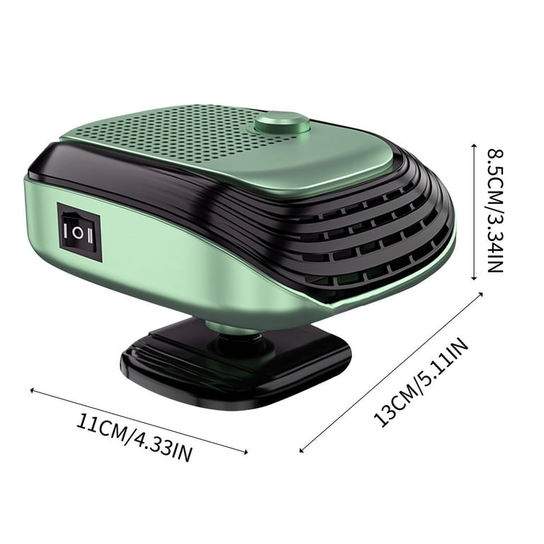 space heater that plugs into cigarette lighter YFGEFTR Space Heater, Car Heater, That Plug Into Cigarette Lighter Portable  Heater, Rotatable Windshield Defogger Defroster for Most Cars