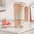 thumbnail image 5 of QHUDLV 530ml Lily Valley Mug Steel Cup Tumbler Tumbler Gift Water Birthday Flower Coffee N4O4 Thermal, 5 of 9
