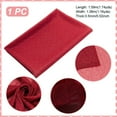 thumbnail image 2 of Tela de tul rojo brillante de 1,74 x 1,16 yardas. Tul brillante con lentejuelas., 2 of 9