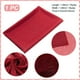 thumbnail image 2 of Tela de tul rojo brillante de 1,74 x 1,16 yardas. Tul brillante con lentejuelas., 2 of 9