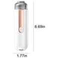 thumbnail image 3 of SuoKom Electric Feet Callus Remover, Portable Rechargeable Foot File Pedicure Tools with 2 Speed 2 Grinding Heads , I for Dead Skin, 3 of 9