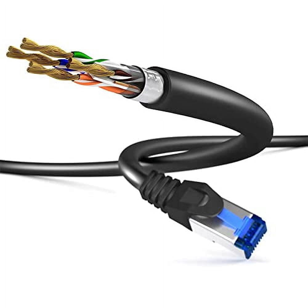 Griot CAT8 S/FTP Patch Cord 26AWG Copper (50 ft)