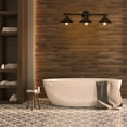 thumbnail image 5 of Costway Modern Industrial 3-Light Bathroom Wall Sconce Fixture Vanity/Bathroom Wall Lamp, 5 of 10