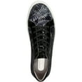 thumbnail image 3 of Kenneth Cole New York Mens Kam Palm Leaf Sneakers Black 10.5 M, 3 of 5