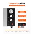 thumbnail image 4 of KFFKFF Electric Pizza Oven, 18-Inch Commercial Pizza Ovens, 842°F Max Temp, 1740W Large Pizza Oven Countertop, 4 of 8