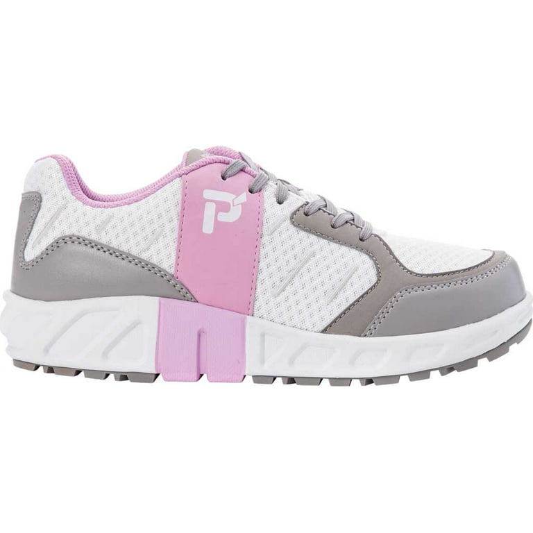 Women s Propet Matilda Sneaker White Pink Mesh Polyurethane 7 B