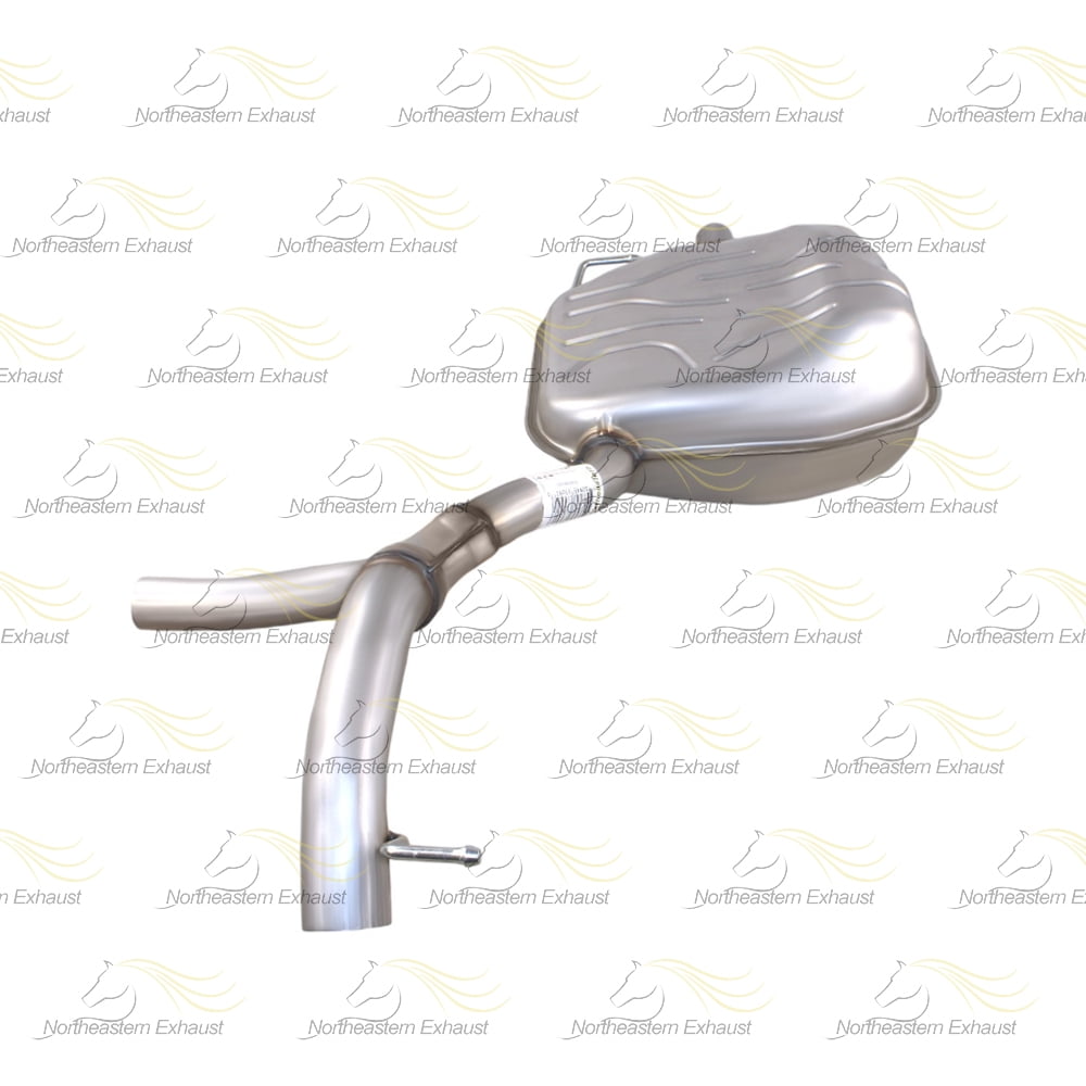 Northeastern Exhaust Stainless Steel Passenger & Driver Side Mufflers for 2008–2010 Volvo V70 3.2L & 2008–2015 XC70 3.2L | Direct-Fit Replacement
