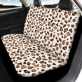 thumbnail image 4 of Pzuqiu Leopard Print Car Seat Covers Full Set Easy to Install Front and Rear Seat Cover Set Durable Interior Accessories Car Seat Covers Set Fit for Truck Cars, 4 of 10