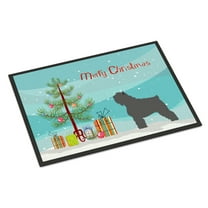Carolines Treasures BB8464MAT Bouvier des Flandres Christmas Door Mat Indoor Rug or Outdoor Welcome Mat 18x27 Doormat