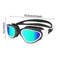 thumbnail image 3 of Klonfd Advanced Swim Goggles For Clear And Comfortable Fit Fog Swim Eyewear For Pool And Open Water Training Ergonomic Nose Bridge Quick Adjust Strap Lens, 3 of 6