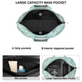 thumbnail image 2 of Retro Boho Daisy Weekender Bag Vintage Floral Travel Tote, , Large Capacity, Adjustable Strap, for Women, 2 of 5