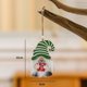 thumbnail image 3 of Navidad 2022 Painted Wooden Pendant Gnome Christmas Tree Ornaments Christmas Decoration for Home New Year 2023 Decor, 3 of 5