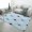 style-4, variant on Light Blue Grid Pattern Carpet Style Living Room Bedroom Soft Comfy Rug Modern 3d Entry Mats Household