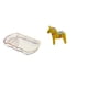 thumbnail image 1 of Elegante Bandeja Para Almacenar Alimentos Y Cosméticos Con Adorno De Caballo Dala Sueco Para Tocador De Baño, Desayuno, Cafetería, Estantería, Armario De Entrada, Decoración Del Hogar., 1 of 8