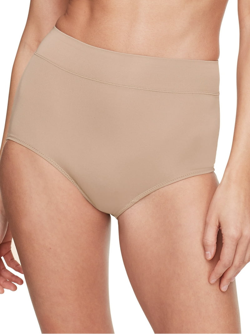 Warners Blissful Benefits Microfiber Brief 3-Pack Full-Coverage