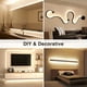 thumbnail image 5 of Tiras de luz LED neón flexibles, con longitudes de 100.0  / 3.0 metros / 5.0 metros, alimentación USB, ideales para gabinetes y decoración DIY, fondo de TV,, 5 of 14