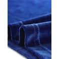 thumbnail image 5 of INSPIRE CHIC Velvet Shrugs for Women's Long Sleeve Open Front Cardigan Cropped Bolero Jacket XS Dark Blue, 5 of 6